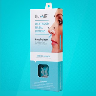 Dilatador nasal interno Flux air Respire melhor C/1 unidade
