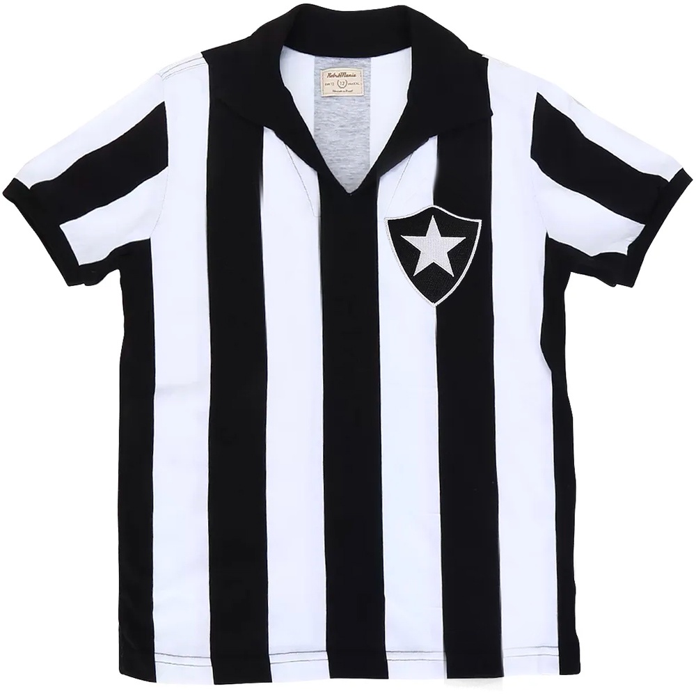 Camisa Retrô Botafogo 1962 Juvenil Unissex Oficial em Oferta na Shopee