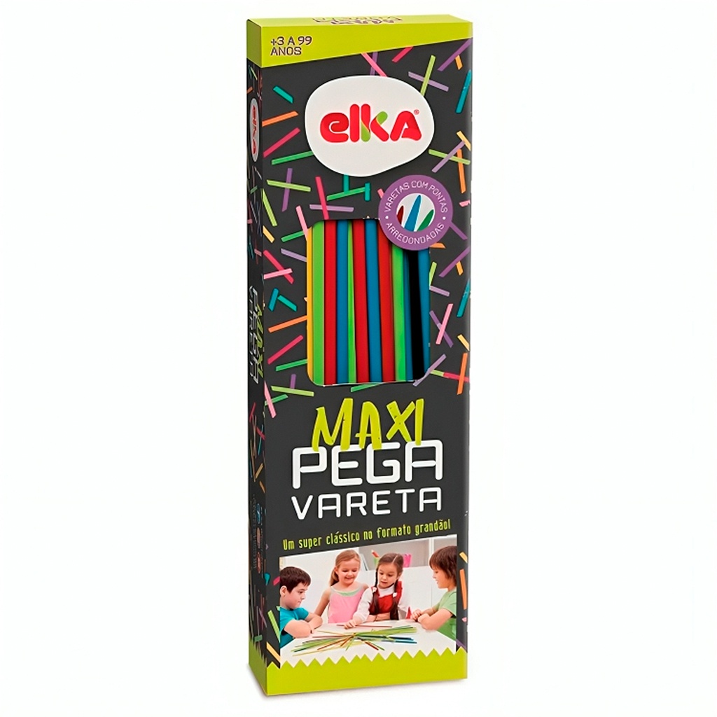 Jogo Maxi Tira Varetas Com 32 Varetas 513 - Elka - Hobbies & Collections