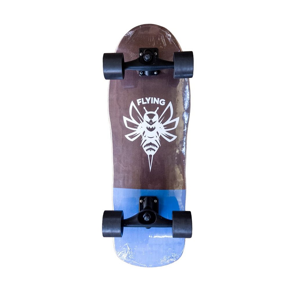 Simulador de Surf Flying Logo Blue/Brown