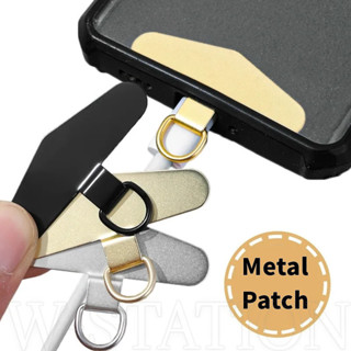 Aba De Cordão De Segurança Para Telefone Universal-Cabo De Pulso-Triângulo , Aço Inoxidável , Ultra-Thin , Anti-Loss Patches Adesivo-Adesivos De Substituição Celular