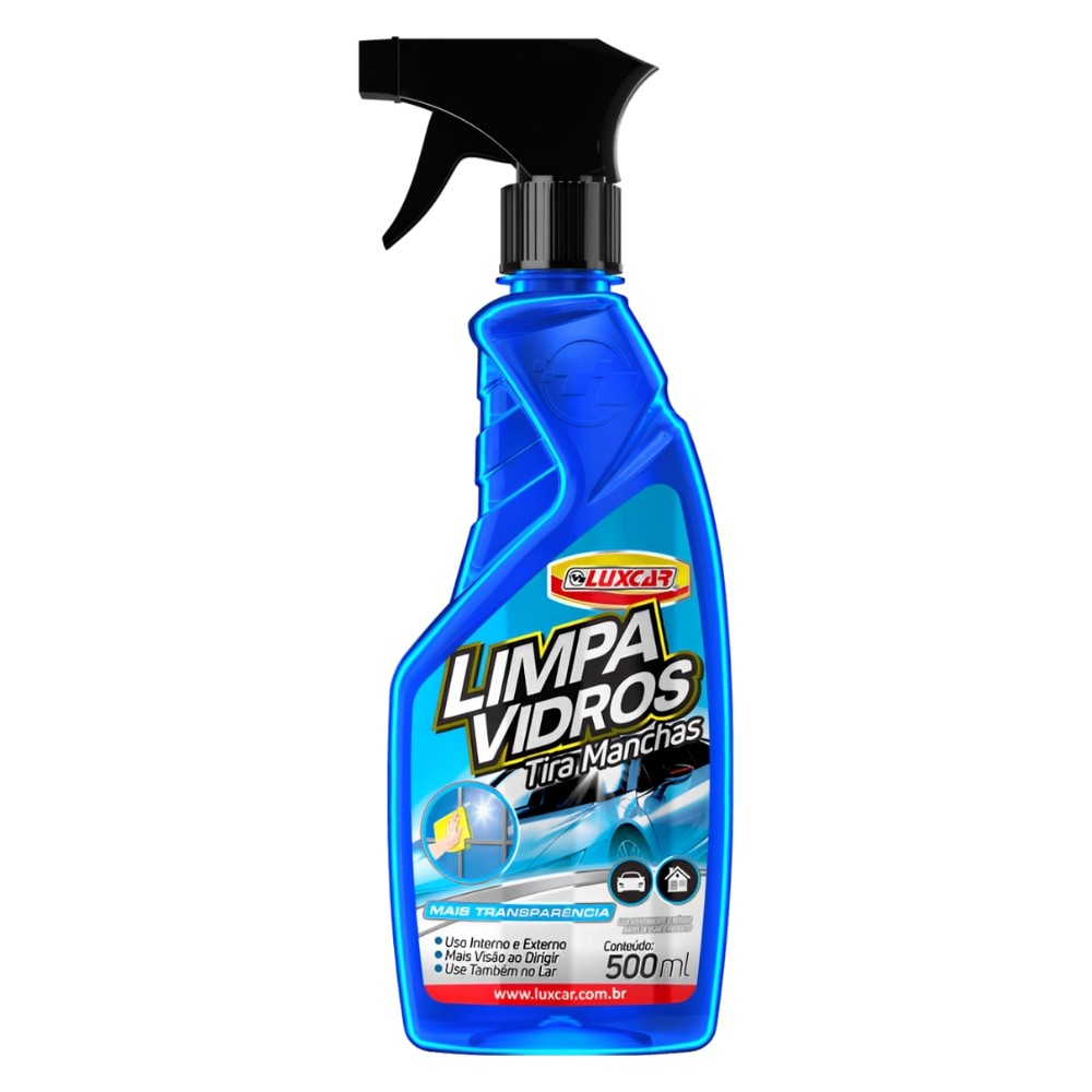 LIMPA VIDROS LUXCAR 500ML em Oferta na Shopee