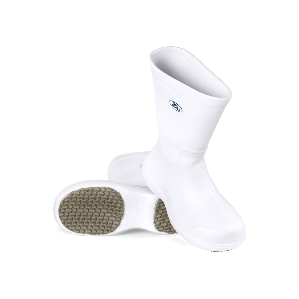 Bota para Hospital Área da Saúde Soft Work Branca BB87 CA 42632 Segurança EPI
