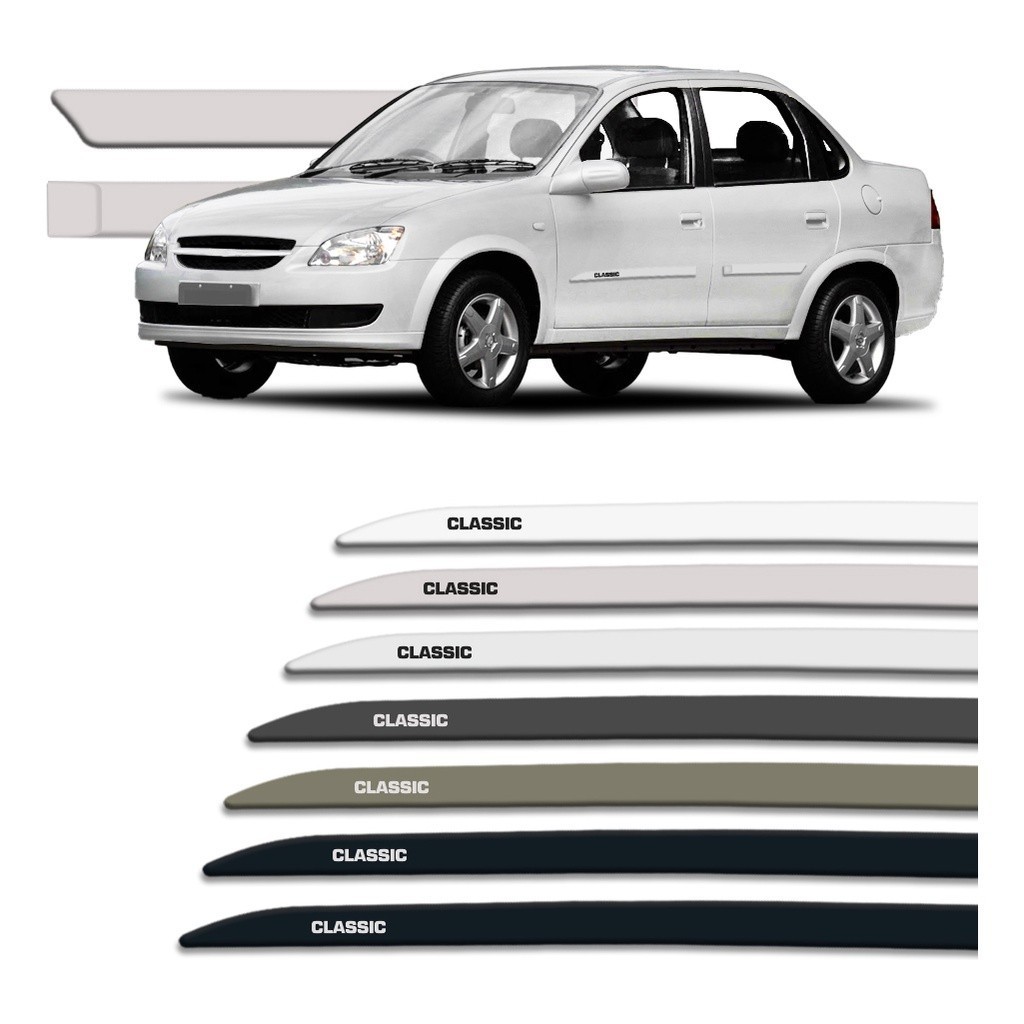 Friso Lateral Corsa Classic 2012 2013 2014 2015 2016 Pintado