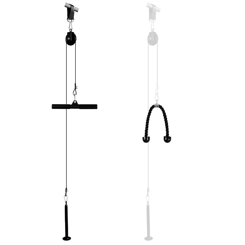 Kit Gallant Puxador Corda E Barra Na Polia + Cabo Multi Exercícios - Sports & Outdoors