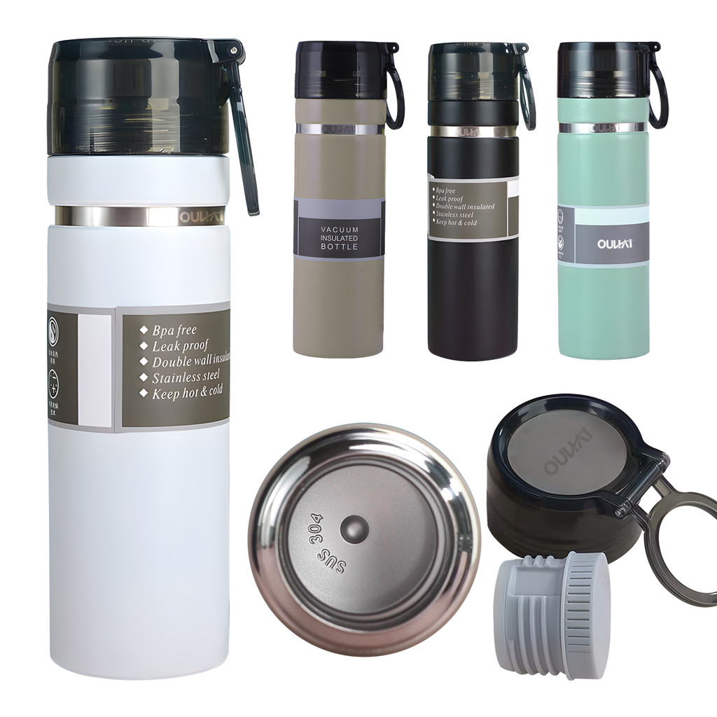 Copo Garrafa Termica Inox 710ml Gelada Quente Grande Capacidade