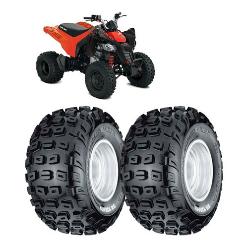 PAR PNEU KENDA QUADRICICLO KNARLY K535A 20X11-9 TRASEIRO