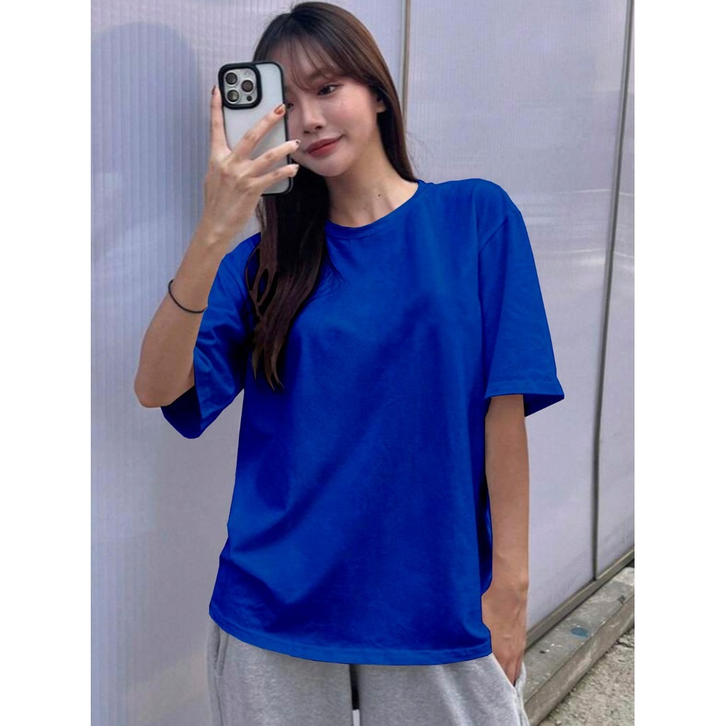 Camiseta Casual Feminina  Academia T Shirt Oversized Unissex Blogueira Old School Camisa Plus Size