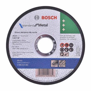 Disco de Corte Bosch Standard for Metal 115x1mm