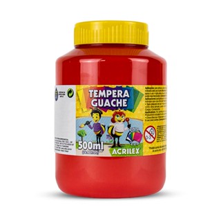 Tinta guache Vermelho 500ml 507 Acrilex
