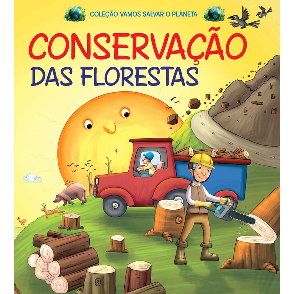 Coleção Vamos Salvar o Planeta - Conservação das Florestas em Oferta na Shopee