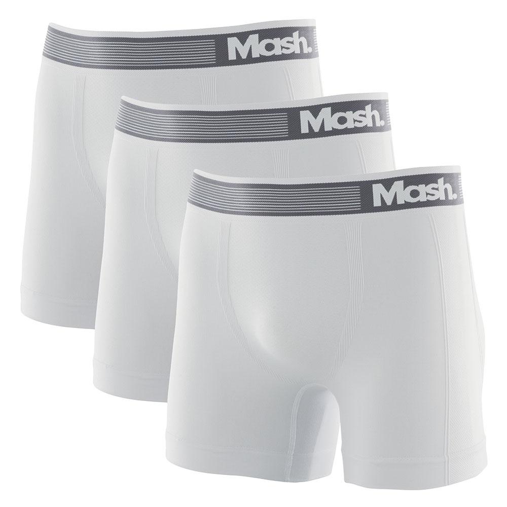 Kit 3 Cuecas Boxer Mash Microfibra Sem Costura 710.01 em Oferta na Shopee