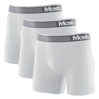 Kit 3 Cuecas Boxer Mash Microfibra Sem Costura 710.01 em Oferta na Shopee