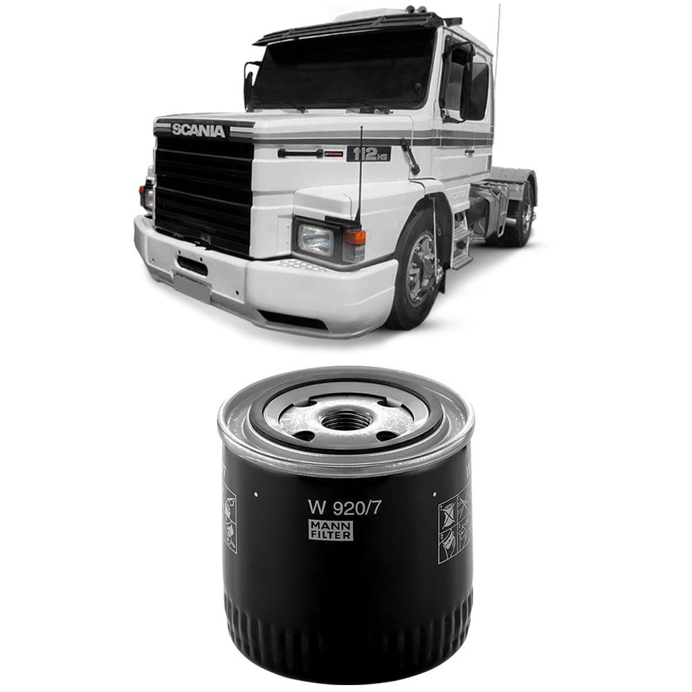 Filtro Óleo Scania T112 Dsc11 Ds11 Dsc14 87 A 89 Mann-filter - Spare Parts and Accessories for Vehicles