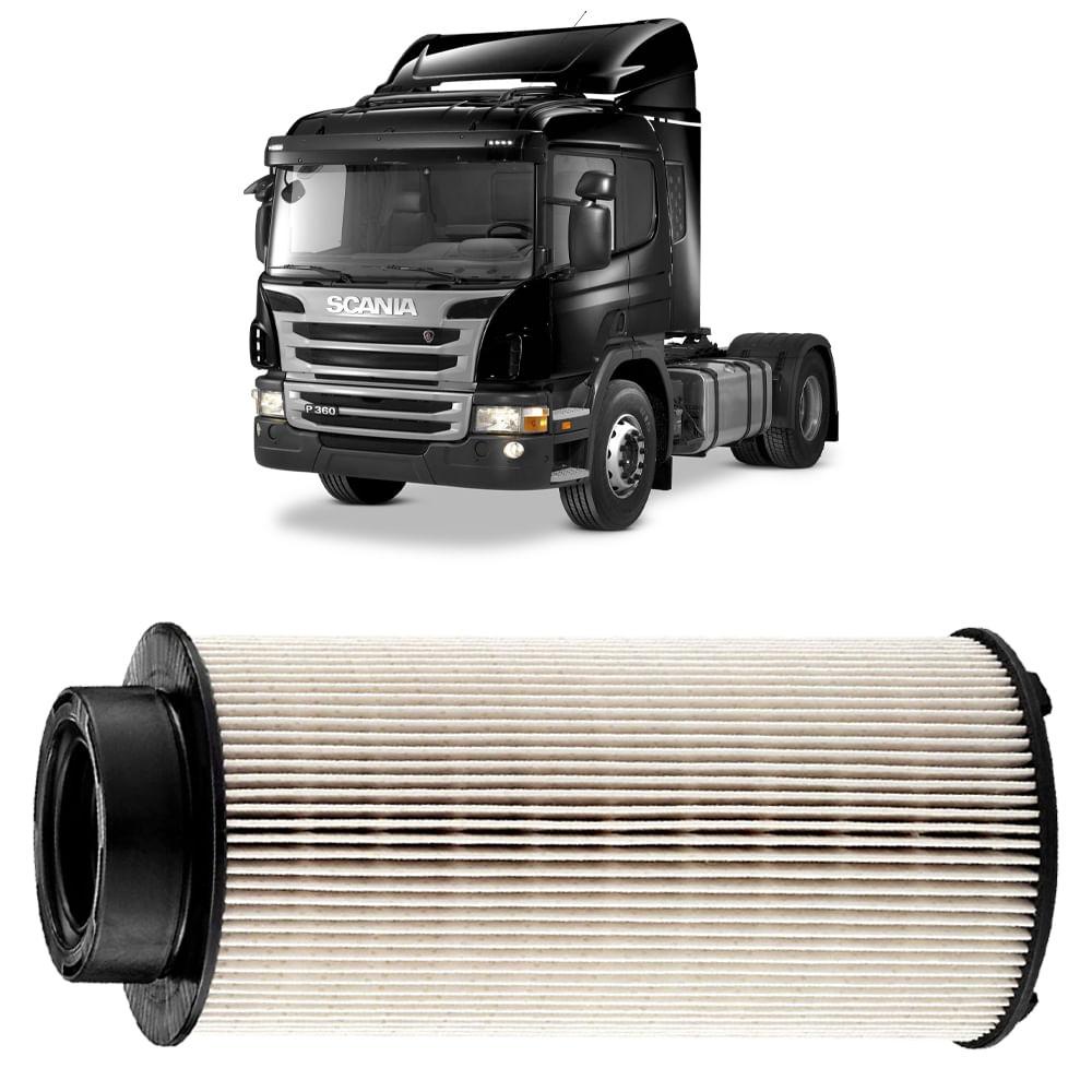 Filtro Combustível Scania Série P 2004 A 2014 Hengst em Oferta na Shopee