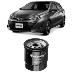 Filtro Óleo Toyota Yaris 1.3 1.5 2019 Tecfil