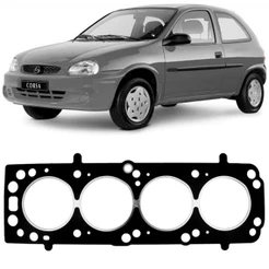 Junta Cabeçote Motor Corsa Hatch 1.0 8v 94 A 2009 Fibra