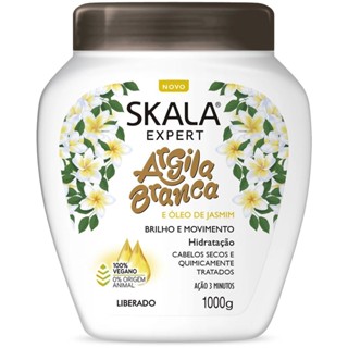 Máscara Capilar De Tratamento Skala Argila Branca E Óleo De Jasmim 1kg