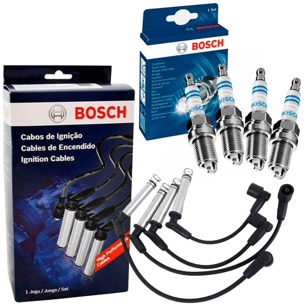 Kit Vela E Cabo Vela Ignição Corsa 1.0 8v 2005 A 2009 Bosch em Oferta na Shopee