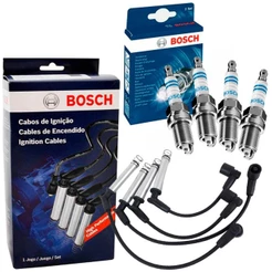 Kit Vela E Cabo Vela De Ignição Onix 1.0 2013 A 2018 Bosch