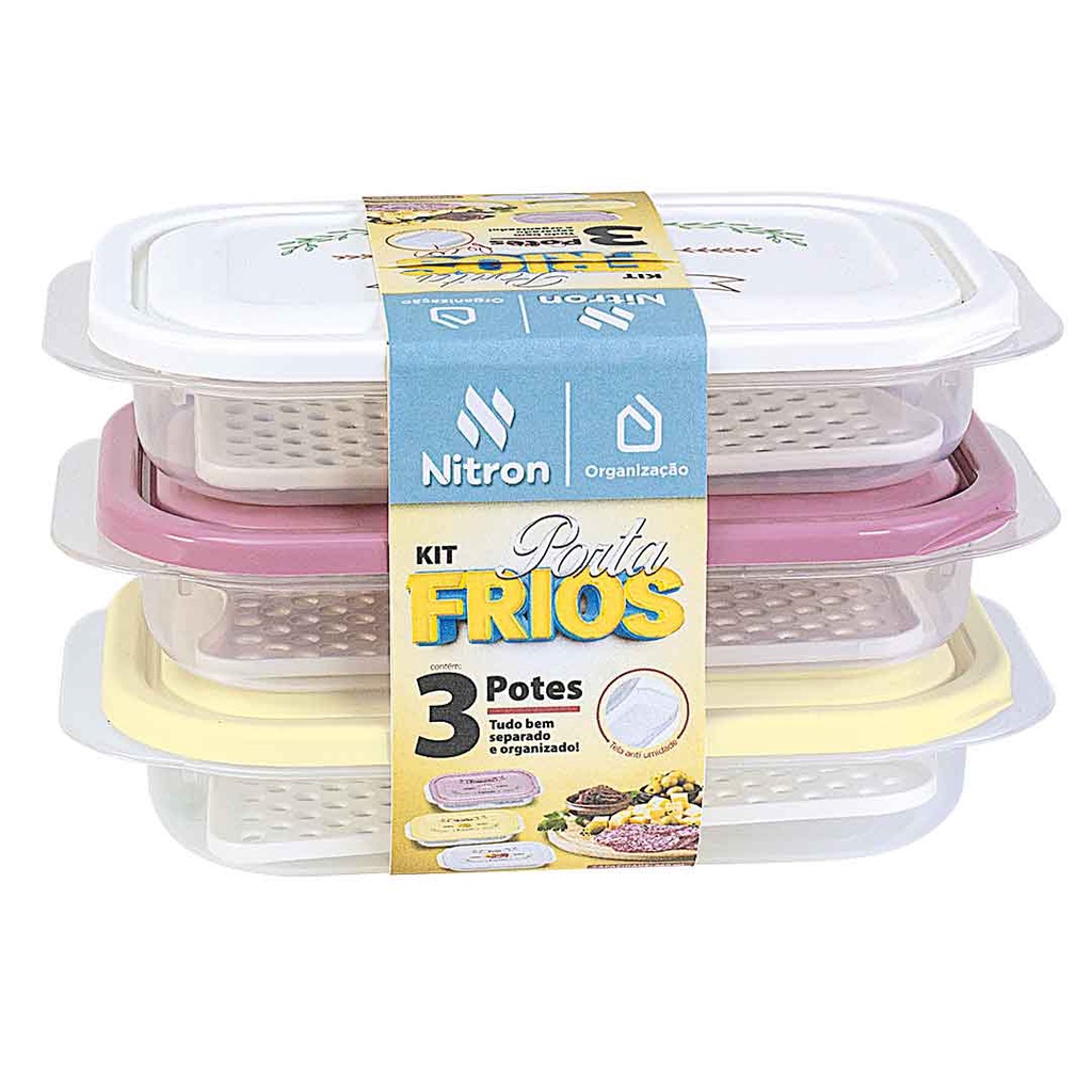 Kit Porta Frios com 3 Unidades em Oferta na Shopee