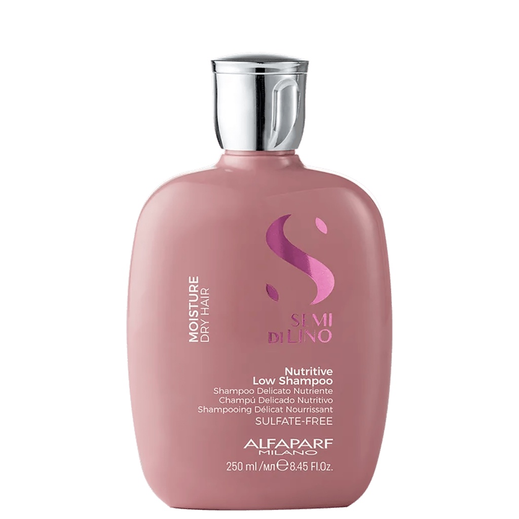 Shampoo Semi Di Lino Moisture Nutritive Low 250ml Alfaparf em Oferta na Shopee