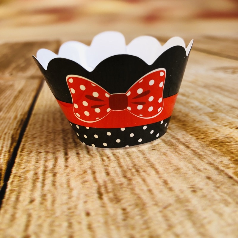 KIT Saia Para Cupcake Laço Vermelho  32.2  ( Nc Toys Cupcake ) - Stationery