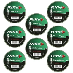 8x Chumbinho/Carabina 5.5mm 125un Rifle STR Diabolô