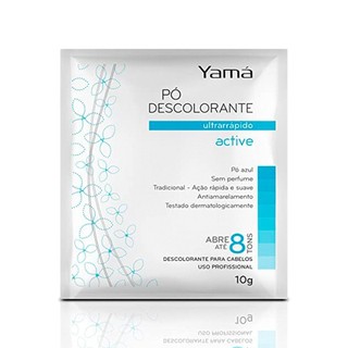 Pó Descolorante Yamá Active 10g em Oferta na Shopee