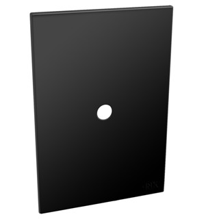 Placa 1 Furo 4x2 - JNX Legacy - Preto Fosco P4202PF