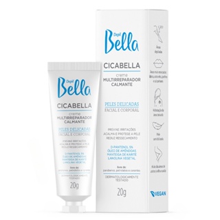 Creme Multirreparador Calmante Cicabella Depil Bella 20g em Oferta na Shopee