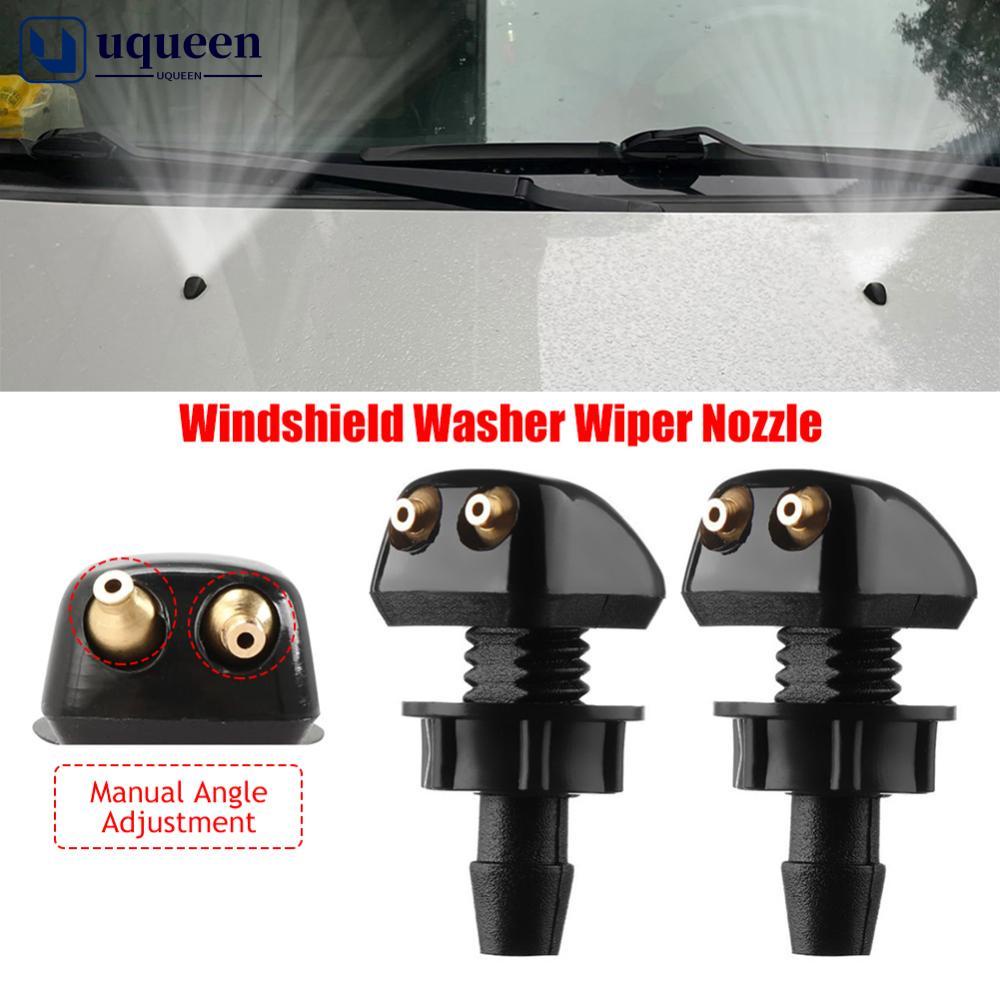 UQ 2Pcs Limpador De Pára-Brisas Frontal Universal Pulverizador De Bocal Para Honda City Odyssey Civic CRV HRV Legend