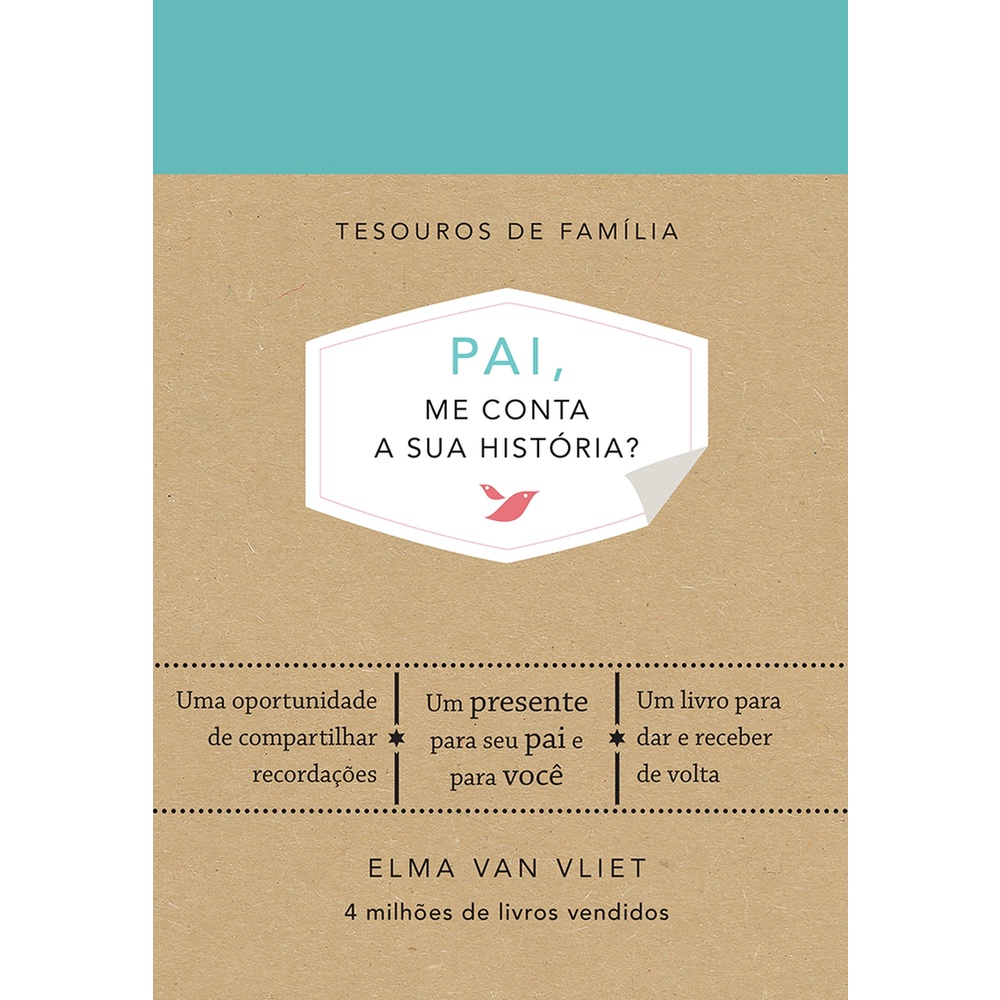 Pai, me conta a sua história? em Oferta na Shopee