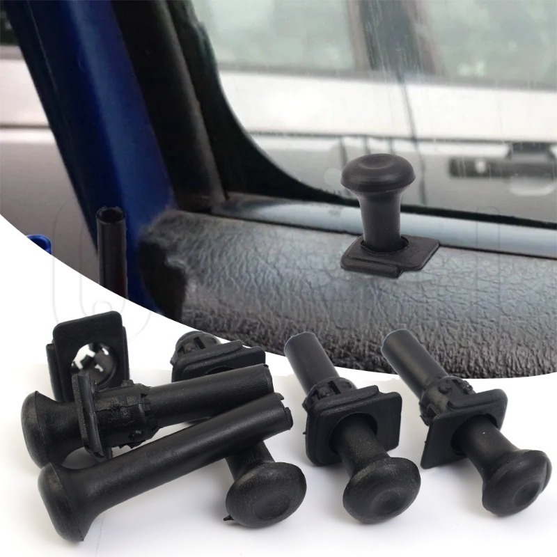 4Pcs Maçaneta Da Fechadura Porta Do Carro Para Volkswagen Golf/Puxadores De Travamento De Segurança Automotiva Preta/Acessórios De Reposição De Reparo Automotivo/Botão De Puxar Pino Plástico Passat em Oferta na Shopee