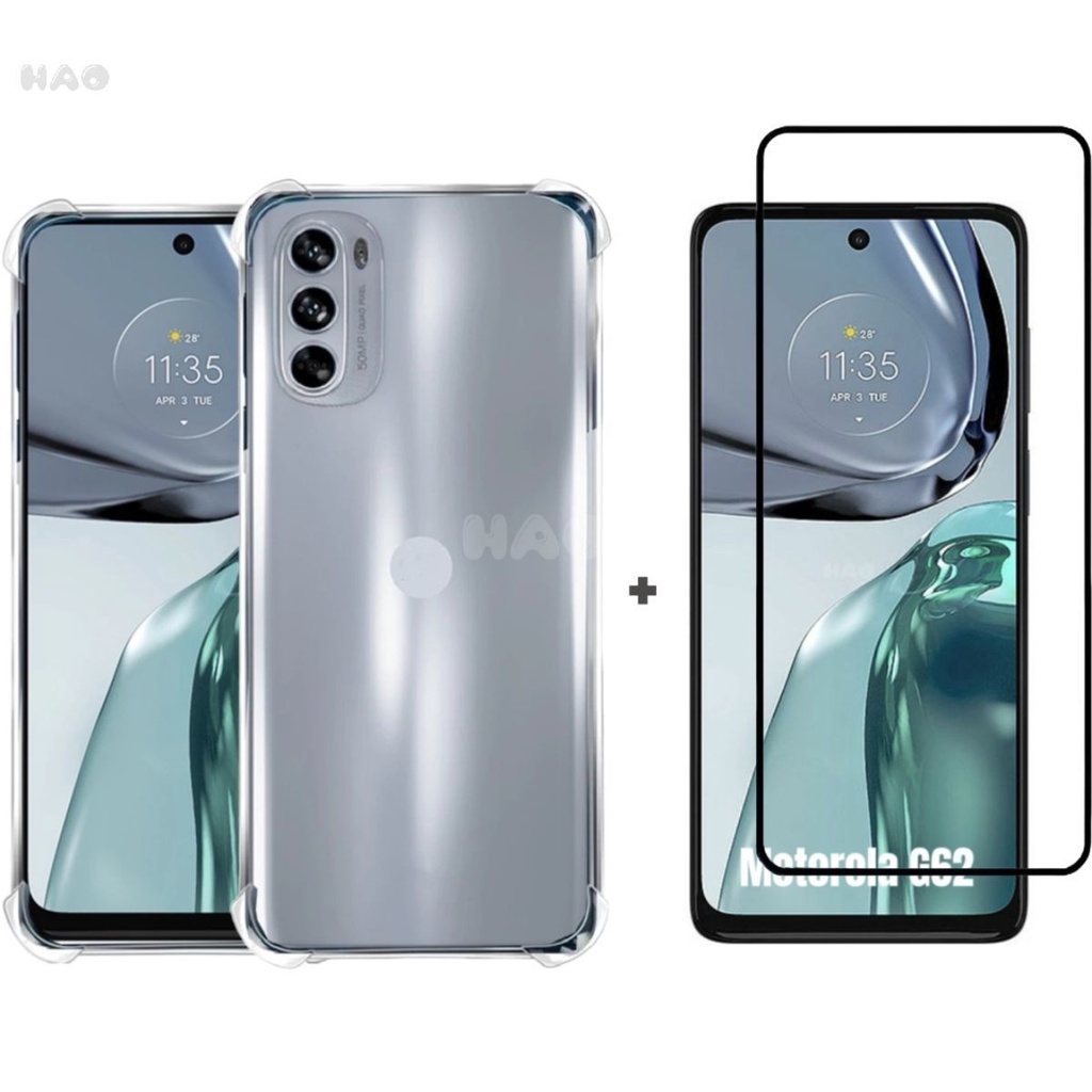 Kit Película + Capa Capinha Motorola Moto G62 5G em Oferta na Shopee