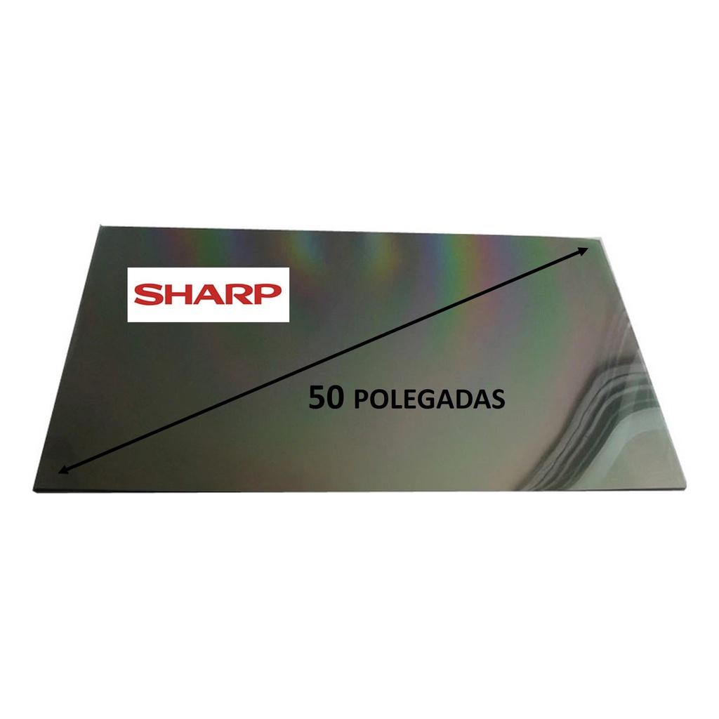 Filtro Polarizador TV compatível c/ Sharp 50 Polegadas