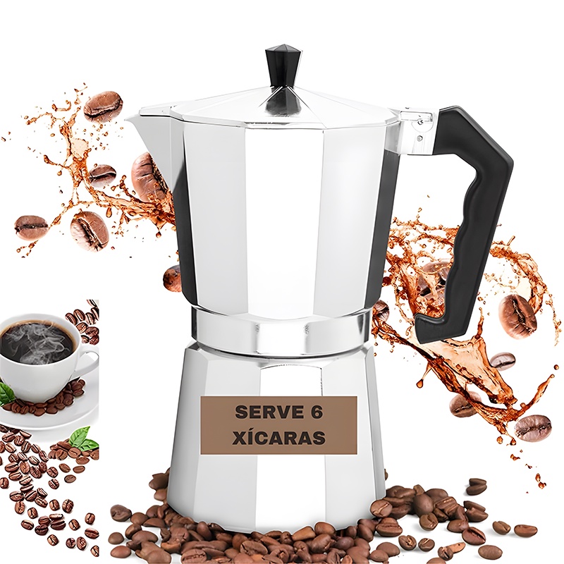 Cafeteira Italiana 6 9 12 Xícaras Moka Café Excelente Acabamento