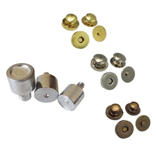 Kit 50unid Botão Magnético Rebite 2 Lados 14mm + Matriz em Oferta na Shopee