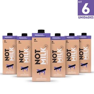 Kit 6x Bebida Vegetal NotCo NotMilk Cafe Caramelo 1L