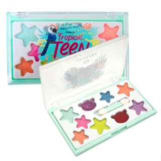 Paleta de Maquiagem Ararinha-Azul Tropical Teen Jasmyne