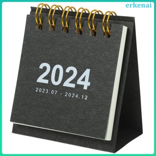 erkenai Calendário De Mesa Flip Decorativo Home Notas De Papel Calendários De Alunos
