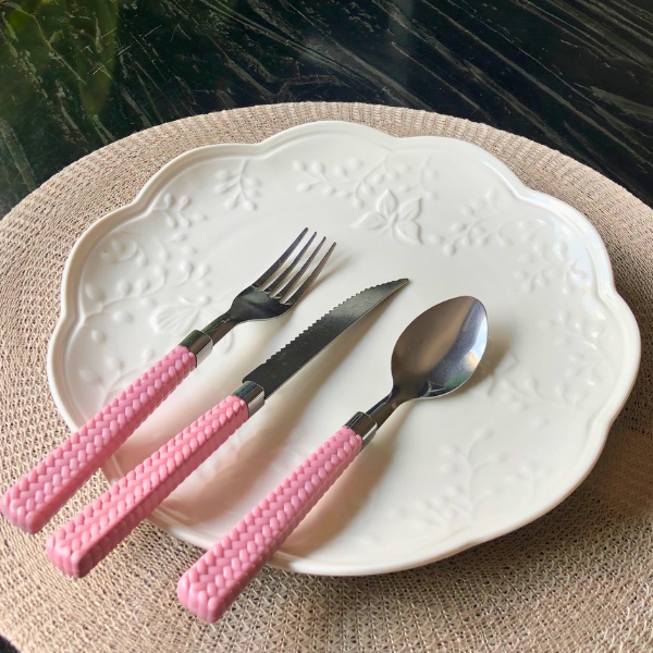 Conjunto de Talheres Completo Praticasa Elegância e sofisticação em Facas Garfos e colhere...