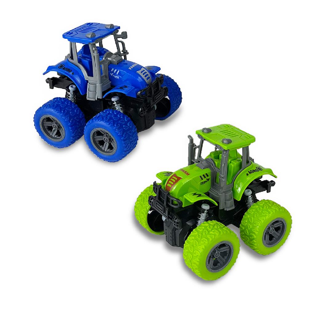 Trator de Fricção Carrinho de Brinquedo Trator Tração 4x4 Sortido