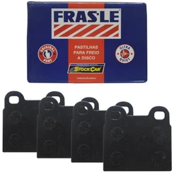 Kit Pastilha Freio Fusca 1600 84 A 96 Dianteira Frasle