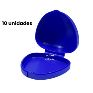Caixa Concha Estojo para Aparelho Ortodôntico Móvel e Alinhador Dental Invisível Embalagem com 10 Unidades em Oferta na Shopee