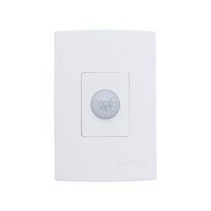 Sensor de Presença 180° Com Fotocélula Chave Branco QI2MB - Qualitronix