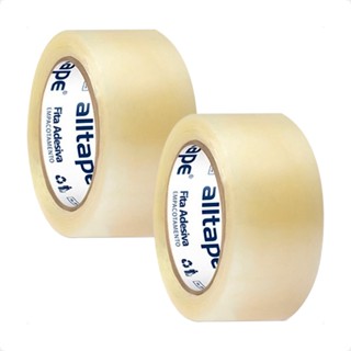 kIt 2 Fita Adesiva BOPP Transparente Alltape SK200 - 45x 45 metros