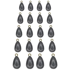Kit Chumbada Pingo Com Argola 20pçs Pesca Praia Costão Mar