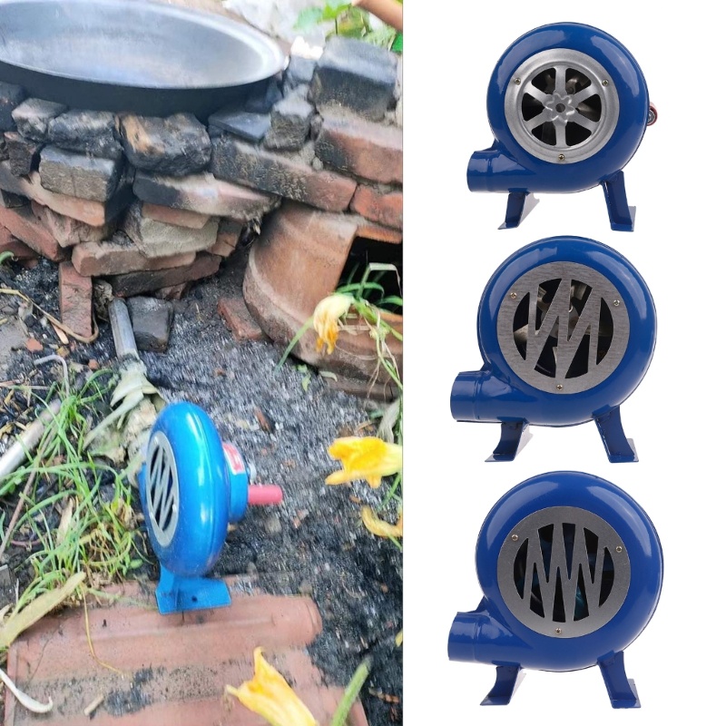KIN Ventilador De Churrasco 150 120 80W Mini Forjas De Ferreiro Com Engrenagem De Ferro De Duto Manual Portátil Para Cam