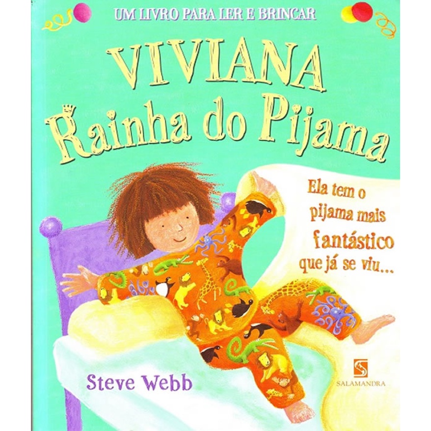 VIVIANA RAINHA DO PIJAMA SALAMANDRA em Oferta na Shopee
